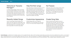 Desktop Screenshot of karaokemanager.com
